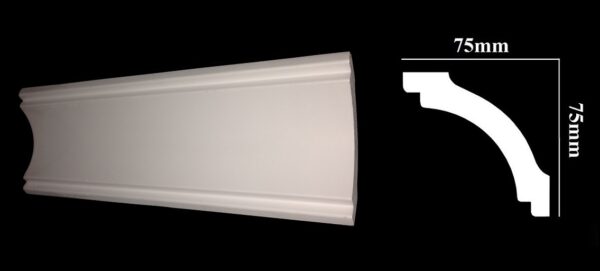 Plafondlijst Polyurethaan A3002